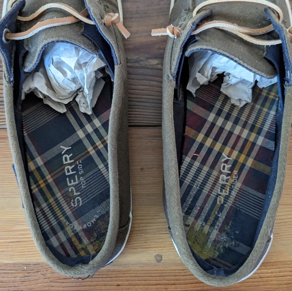 Sperry Women's Top Siders Green Casual Sneakers Size 8.5 - Picture 9 of 14